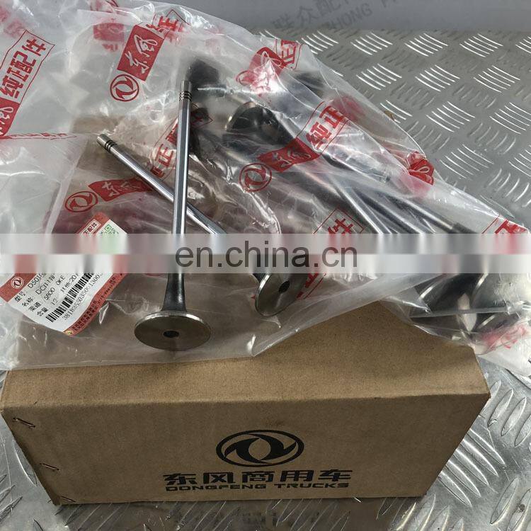 Original Dongfeng DCI11 diesel engine part Exhaust valve D5010222712