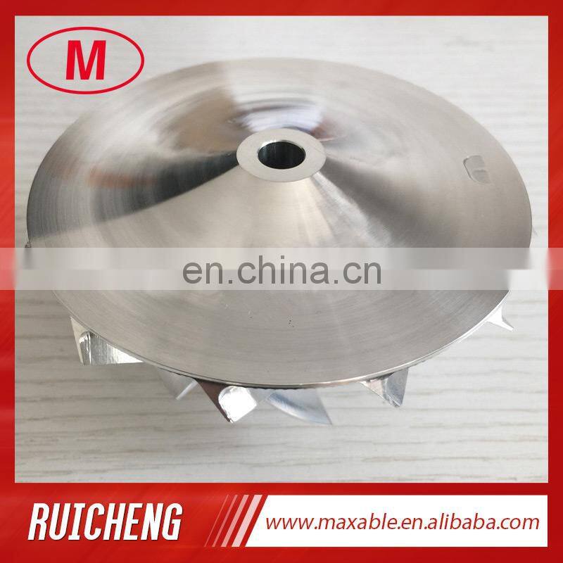 GT3782VAS 56.83/82.04mm 6+6 blades billet/milling/aluminum 2618 compressor wheel 2003-2007 Powerstroke 743250-0014