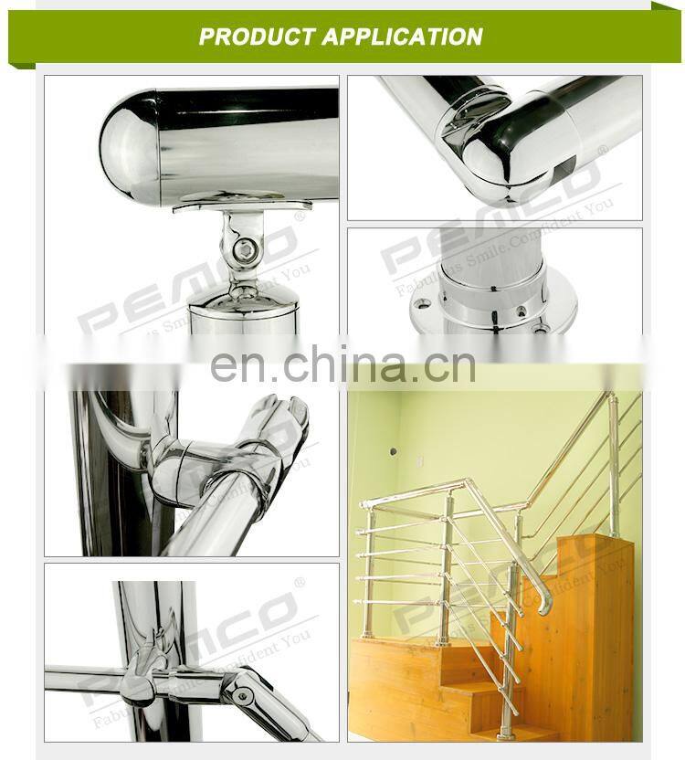 Pemco Railing Fitting Square/Round Handrail Base Plate Cover