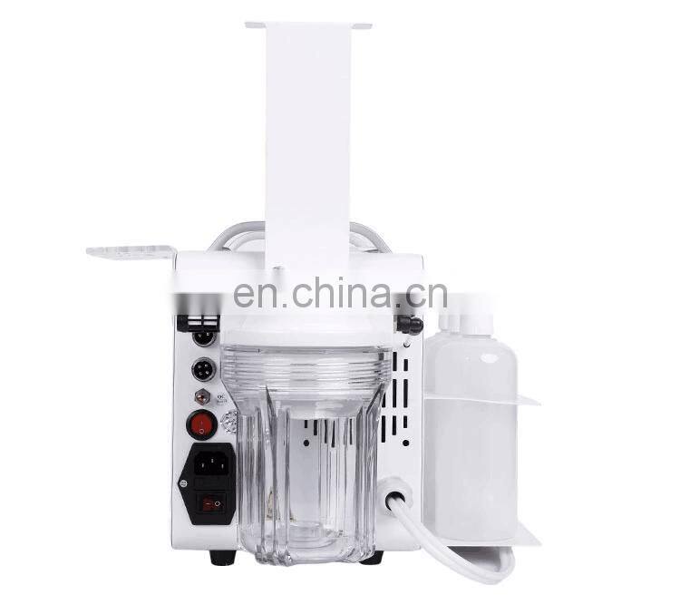 Facial skin scrubber exfoliation beauty machine for oxygen water hydra deep cleansing