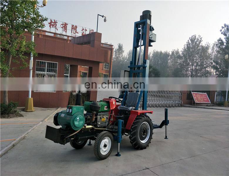 Truck mounted borehole drilling rig prices / 200m deep hydraulic borehole water well drilling rig