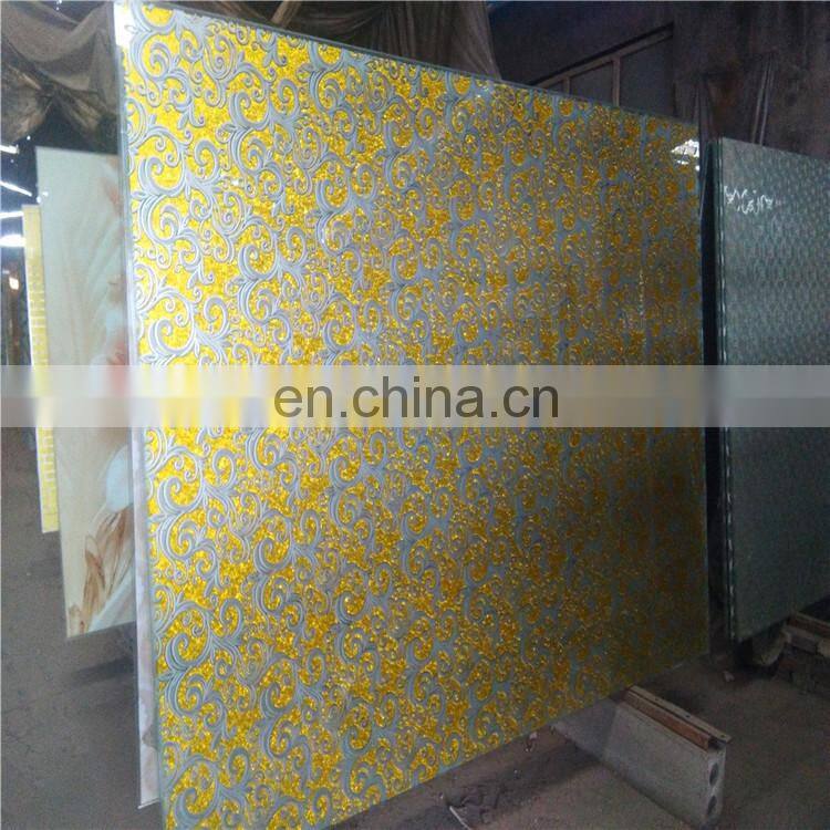 4mm home decorative showcase glass for Ceiling cabinet wall panel wholesale