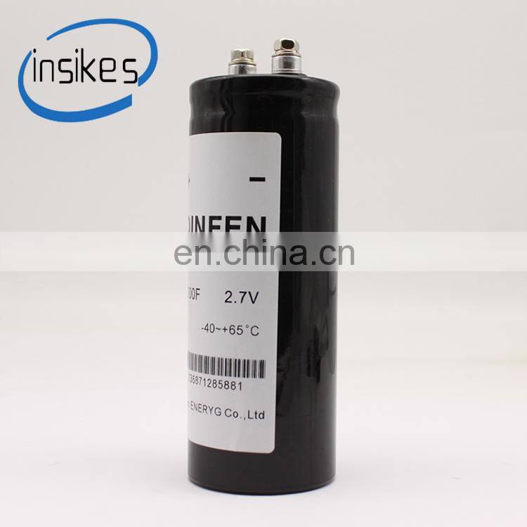50*130mm super farah capacitor 2.7V 3000F brand new high voltage capacitor