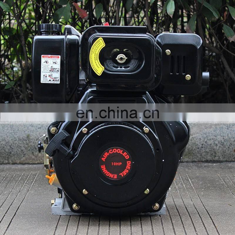 BISON(CHINA) Air-cooled 4-Stroke OEM 10 hp Water Pump Diesel Engine