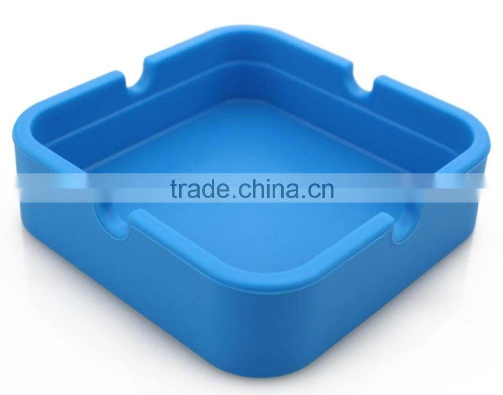 Cheapest Silicone Ashtray Eco Friendly Black Shatterproof Cigar Funny Ashtray Rubber Silicone Ashtray