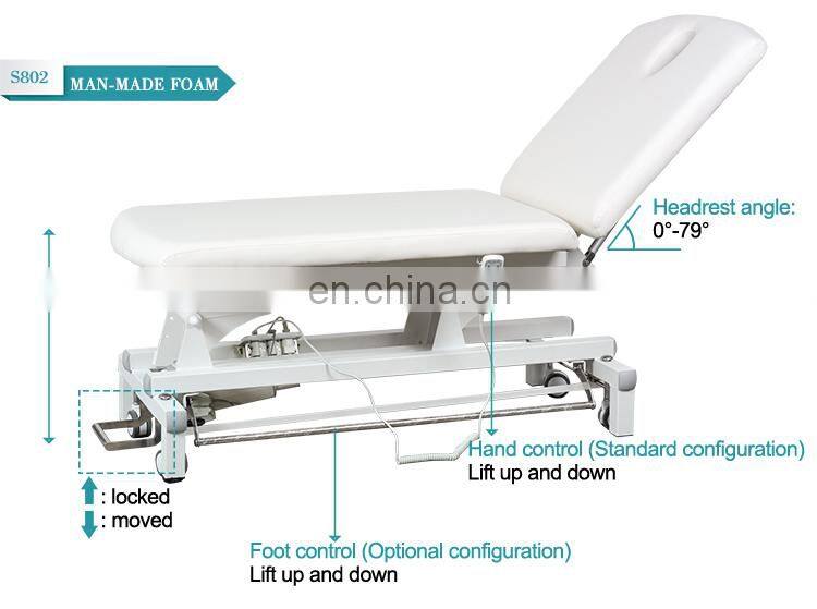 leather massage bed massager chair