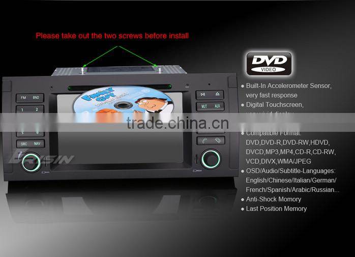 Erisin ES7053B 7" Special Car Audio DVD Player Dual Core for X5 E53 2002
