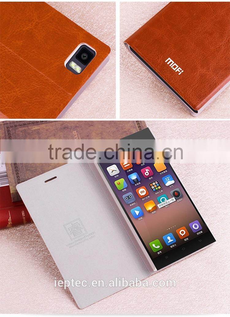 MOFi Case Housing for XiaoMi Mi3, XiaoMi 3, Mobile Phone Coque Leather Back cover for XiaoMi Mi 3