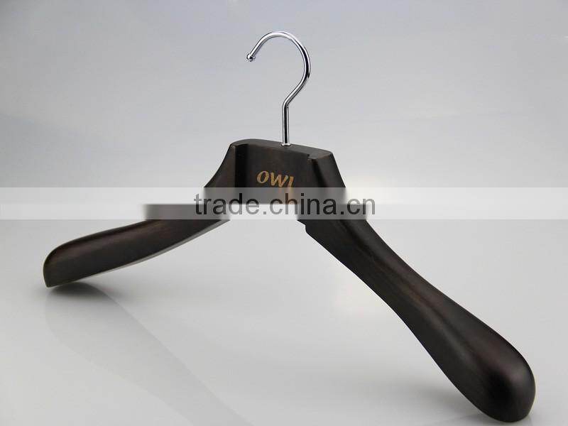 best selling wooden hanger and pants hanger with special shape