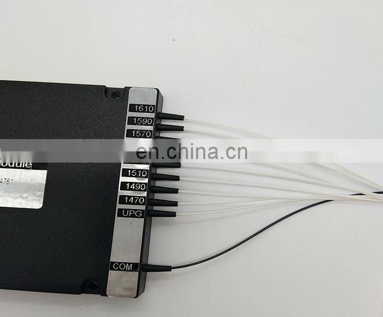 Max,DMux CWDM 8ch,WDM/FWDM/CWDM with manufacture price, ABS box lc upc connector,