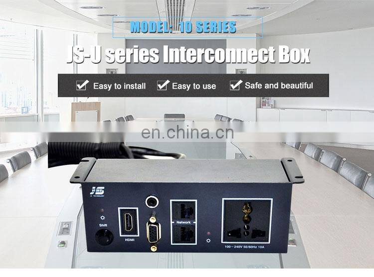 RJ45 Under Table Multimedia Interconnect Connection Box