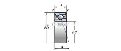 75x115x24mm Ultra High Speed Angular Contact Ball Bearing 75BER20SV1V