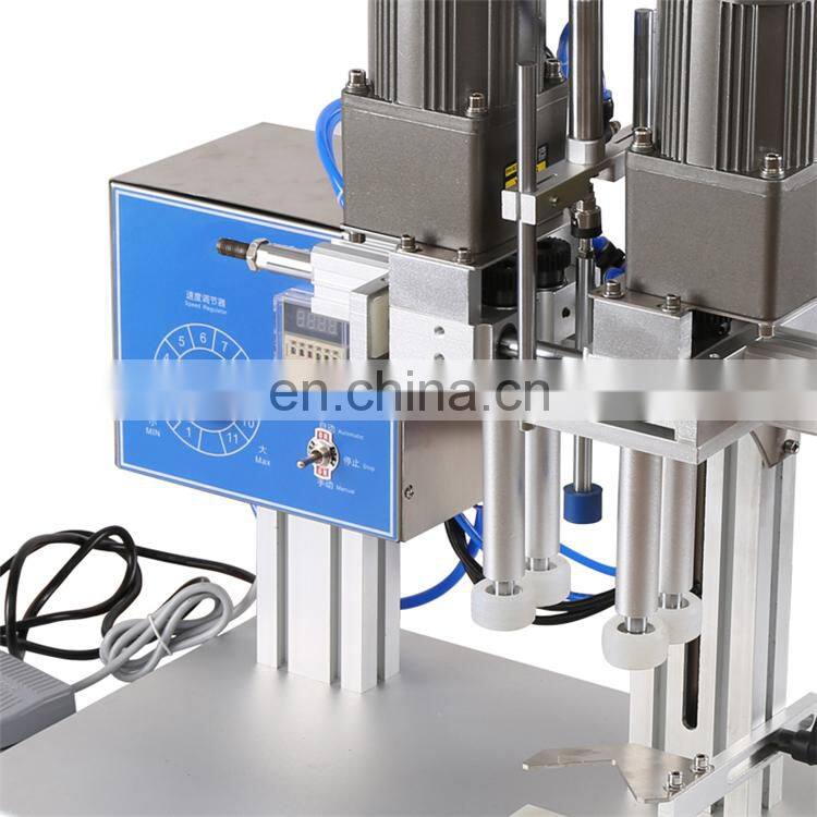 Semi Automatic Plastic Bottle Screw Capping Machine For Pharmaceutical