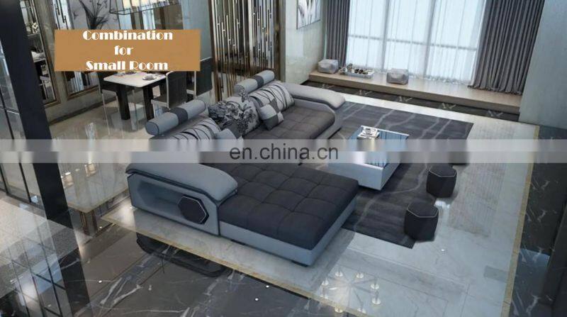 2021 popular various color optional fabric/leather furniture living room sofa