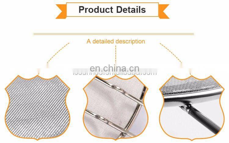Stainless Steel Fry Pan Splatter Screen Guard