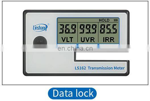 LS162 Portable Transmission Solar Film Tester Meter w/ VL Transmission UV IR Rejection Blocking Rate