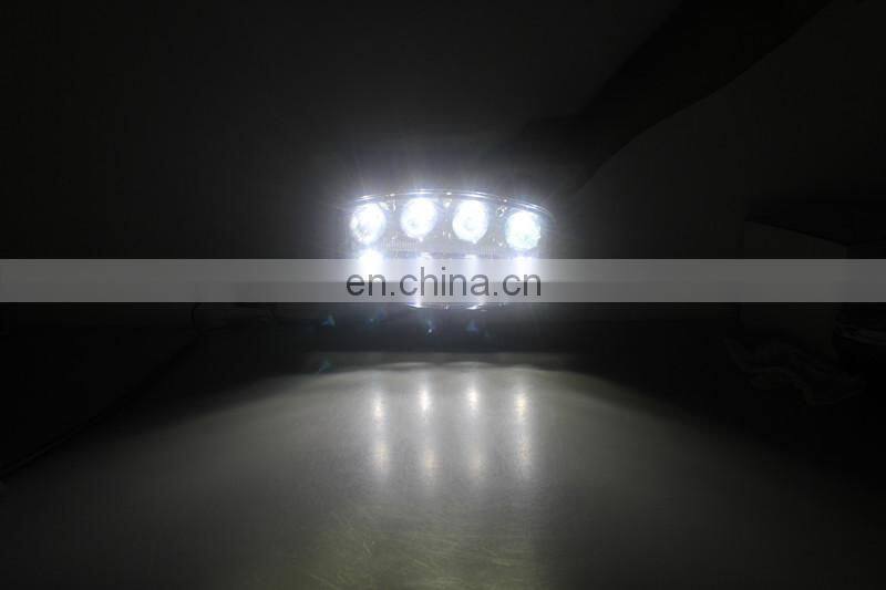 Lantsun 6459 64w Jumbo light OVAL straight neon position light LED Drive Work Light cars Aluminum 6500k 6500LM IP68