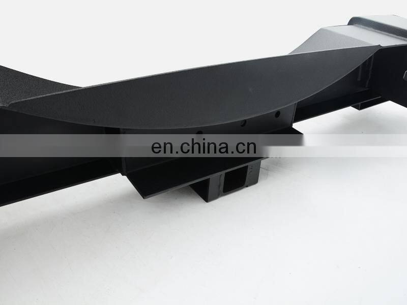 Maiker Offroad Rear Bumper for Jeep Wrangler JK 07+ Auto Black Steel bumper