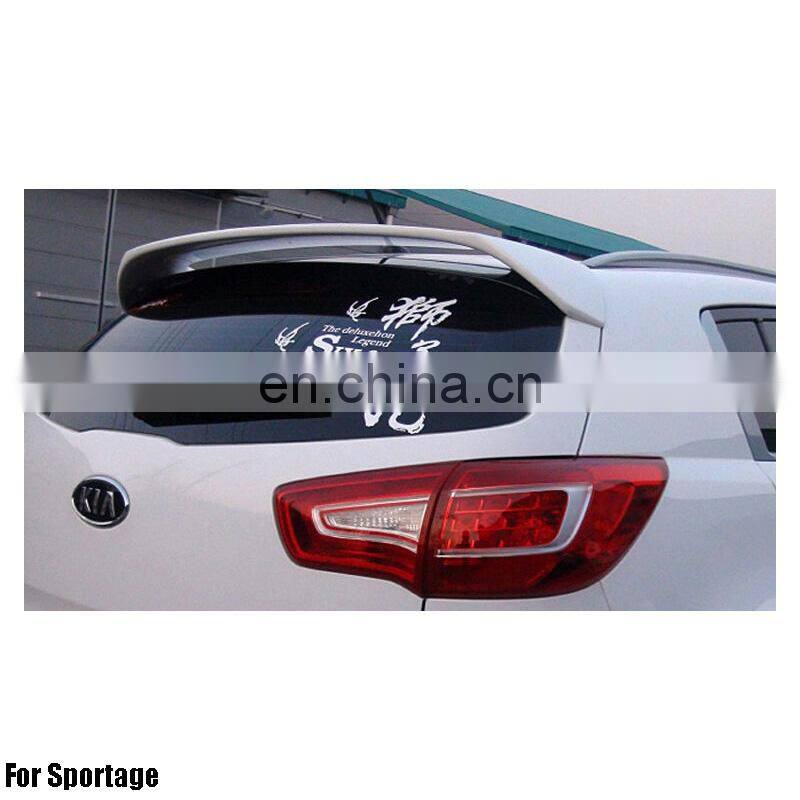 ABS Primer Painted Back Rear Spoiler Lip Wing For Sportage 2011 2015  Rear Spoiler