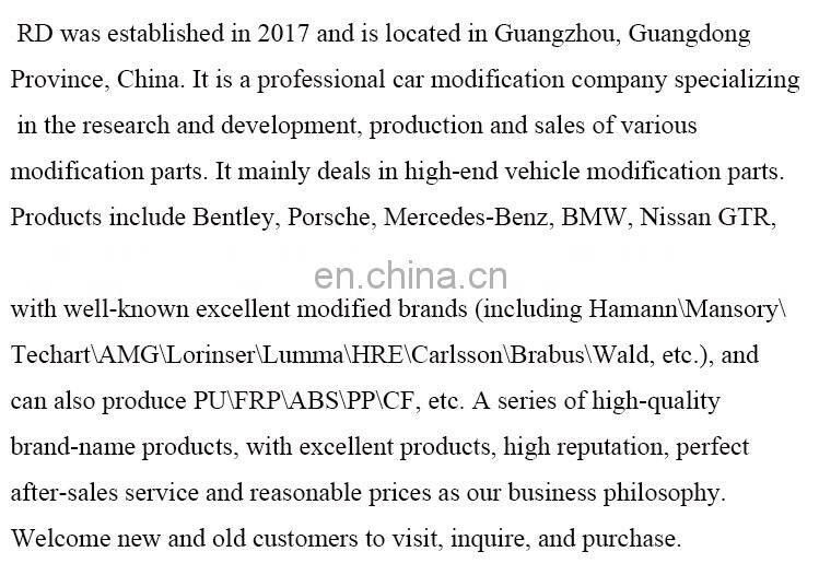 Runde For Audi 19-21 A7/s7 Modified Rs7-r Front Bumper Abt Front Shovel Air Knife A7 Modified Rs7 Front Bumper Grille