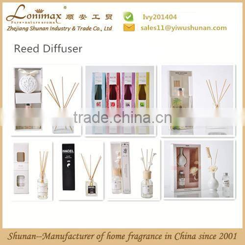 Aroma reed diffuser/ 60ml reed diffuser with rattan sticks/ good quality package