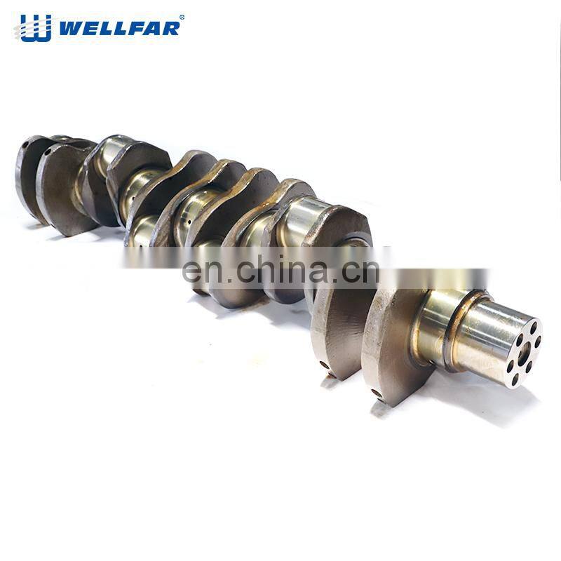 Good Performance Automobile Diesel Engines Components Forged Gear Crankshaft For Cummins 6CT
