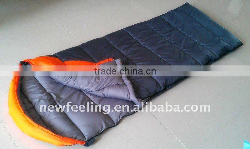 envelope sleeping bag with cap