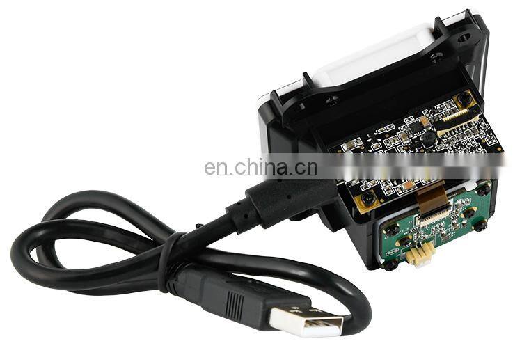 OEM Fixed Mount Barcode Scanner Module Vending Machine Terminal QR Code for Bus Payment System 3.0~5.5VDC White LED 752*480 CMOS