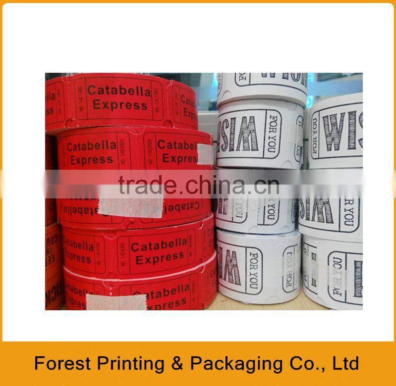 Custom ticket printing,custom lottery ticket wholesale