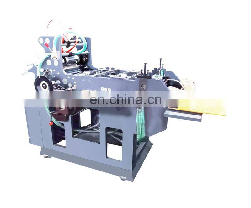 ZF250S Automatic europe Russia Ukraine romania seed paper bag folding and gluing machine with euro hanging hole