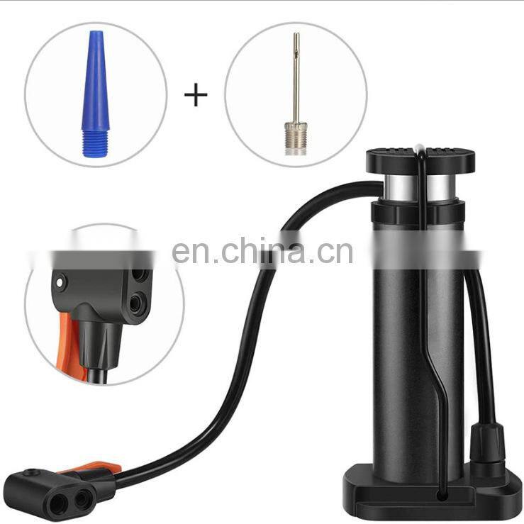 Foot high pressure pump mini portable electric car bicycle motorcycle car household pedal air pump