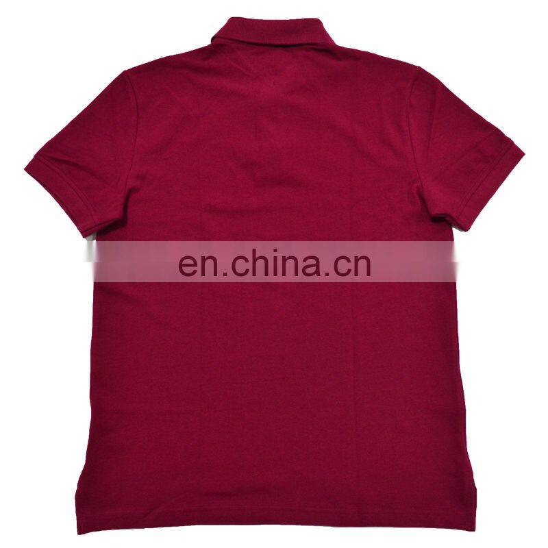 Custom Design High Quality Women short sleeve red polo shirt