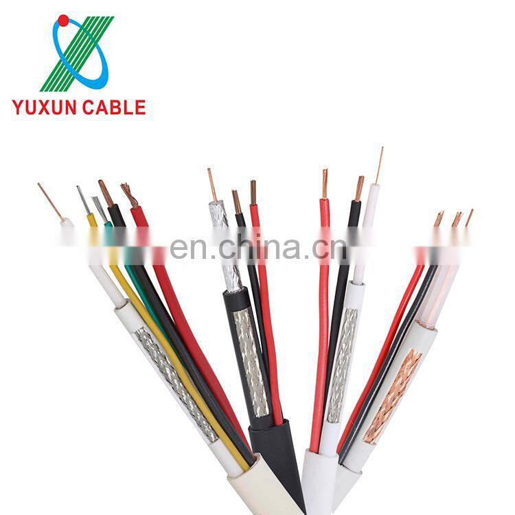 Competitive Price 75Ohm Mini Coaxial RG59+2 Composite Cable