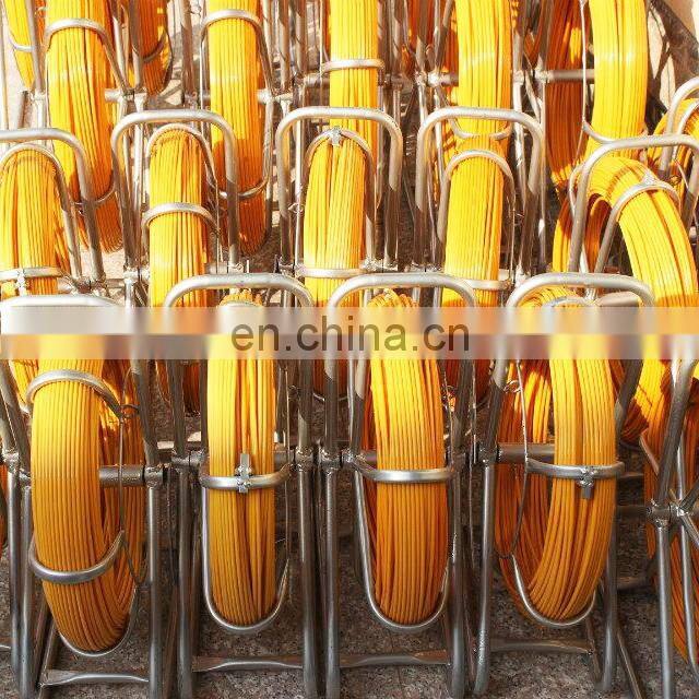 6mm x 150m FiberGlass Fiber Glass Wire Cable Fish Snake Rod Rodders Duct Puller