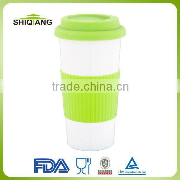 450ml stainless steel mug with rubber cover BL-5101
