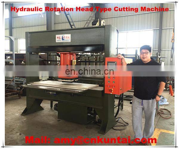 Hydraulic Automatic Rotating Head Die Cutting Press machine for Footwear