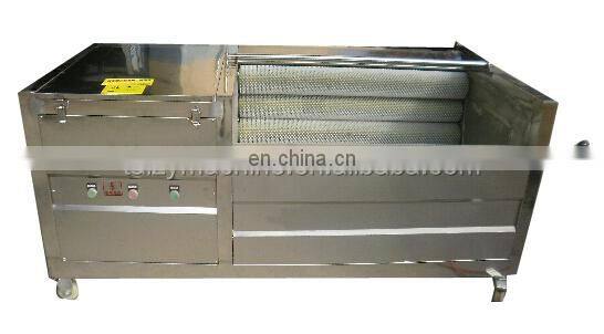 Automatic ginger washer and peeler machine cassava wash and peel machine