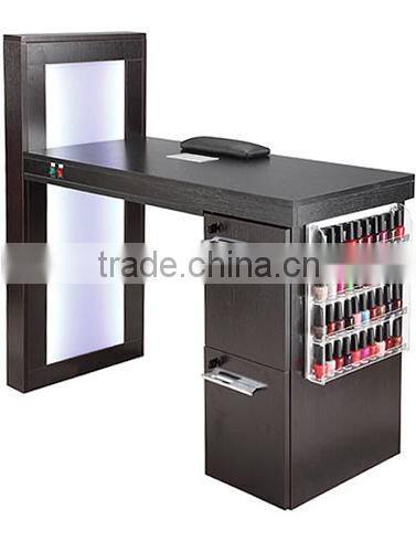 Beiqi salon furniture with LED light Manicure Table
