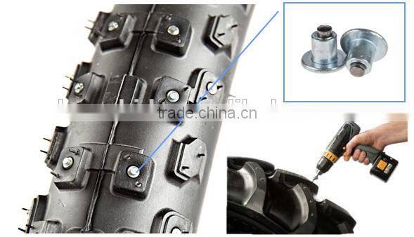 Size 6.5-5.7 tungsten carbide studs for bicycle, bike