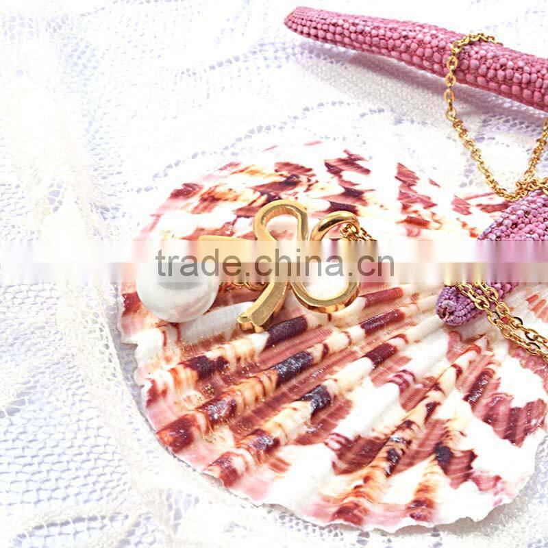 Wholesale Ballerina Necklace Latest Design Saudi Gold Jewelry Necklace