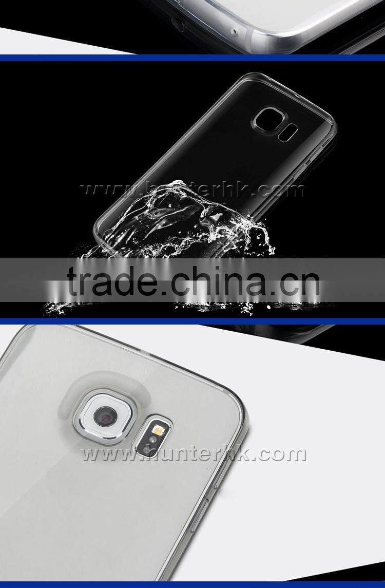 0.7mm Thin Full Clear TPU Gel Case For Samsung S6