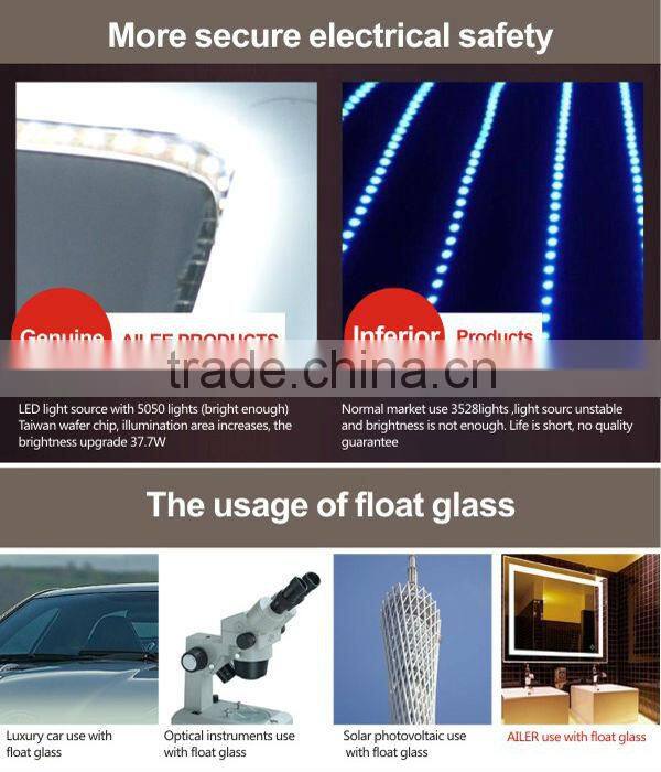 Dressing mirror 4mm high reflective full length dressing glass mirror