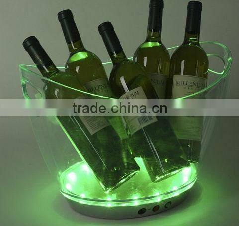 promotional 12L disposable led Ice Bucket for bar