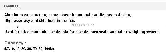 sensor faucet double point aluminum load cell