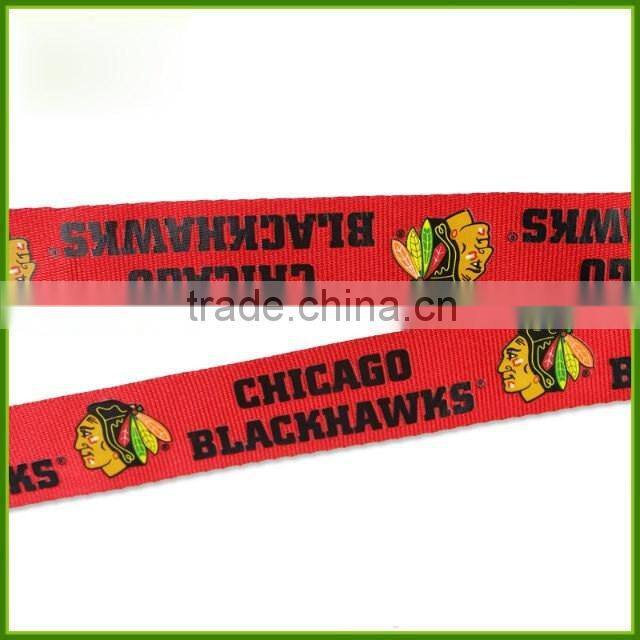 Custom screen printing exhibition LOGO Nylon lanyards work permit card lanyard mobile phone rope Lanyard