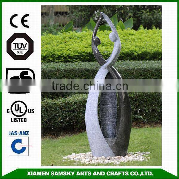 water feature love wedding couple statue