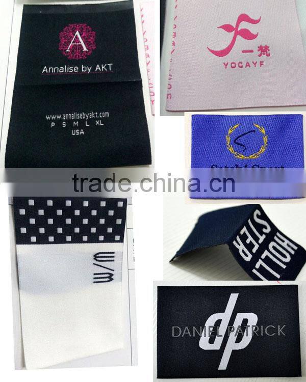 Customized main label / high quanlity main label , brand main label , clothing main label ,garment main label