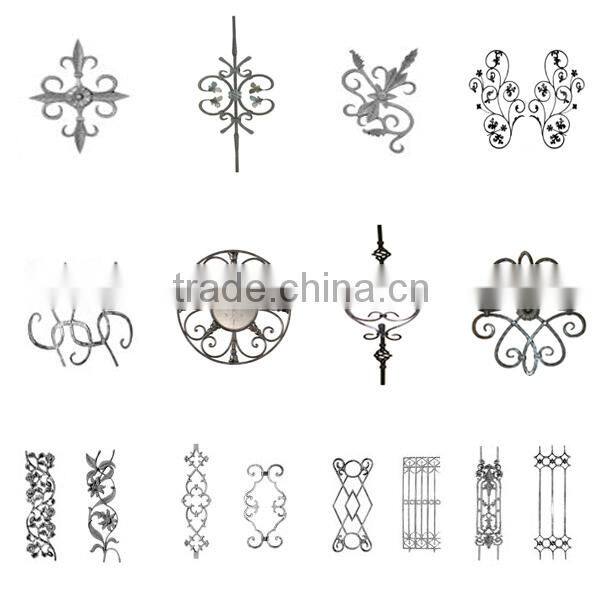 China Factory Wholesale Decorative Wrought Iron Rosettes