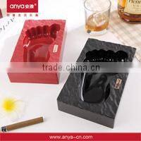 D637 Funny And Cute Design Plastic Promotion Gift Ashtray Funny Ashtray With Foot Shaped Ashtray