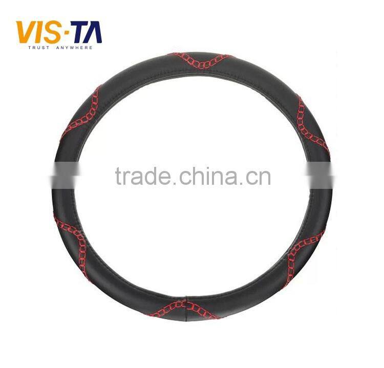 High quality glow Microfibre car steering wheel cover